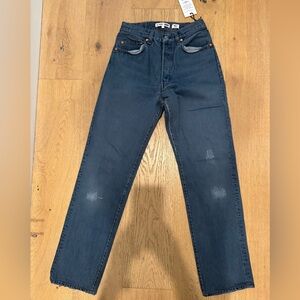 Re/Done x LEVI 90s Jeans Dark Blue Straight